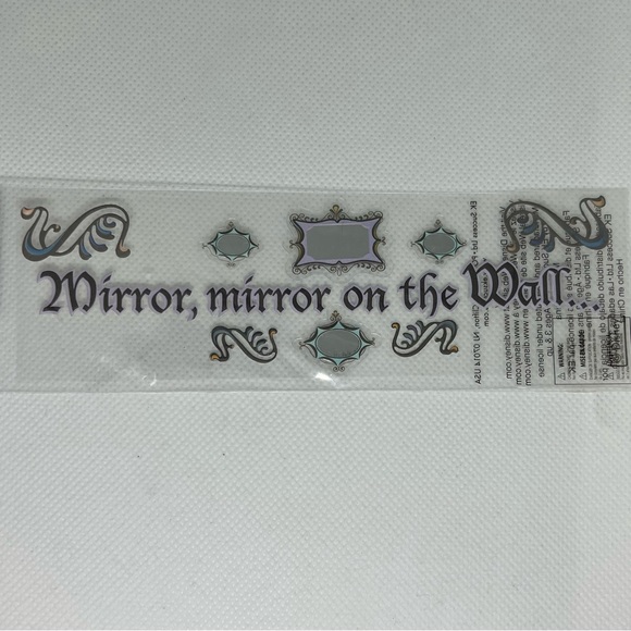 NWT Disney EK Success Snow White Mirror Mirror On The Wall Sticker Set - Picture 3 of 5